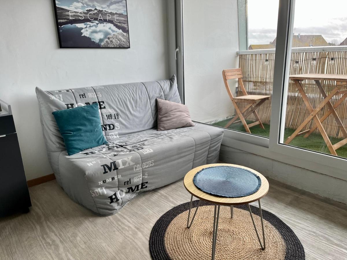 クルル・シュル・メールStudio Avec Chambre - Balcon Et A 20M De La Merアパートメント エクステリア 写真